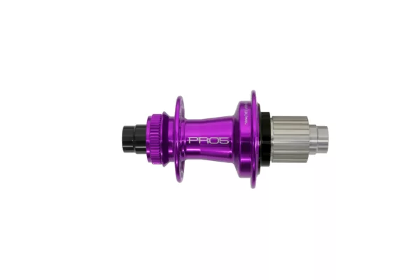 Hope Pro 5 12x142 Centerlock J-Bend Hub Purple